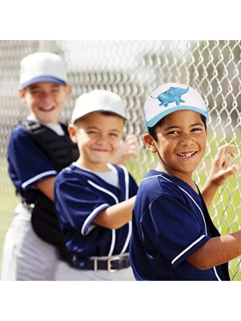 Colorful Kids Trucker Hats 10 Pack - Adjustable Mesh Baseball Caps for Boys